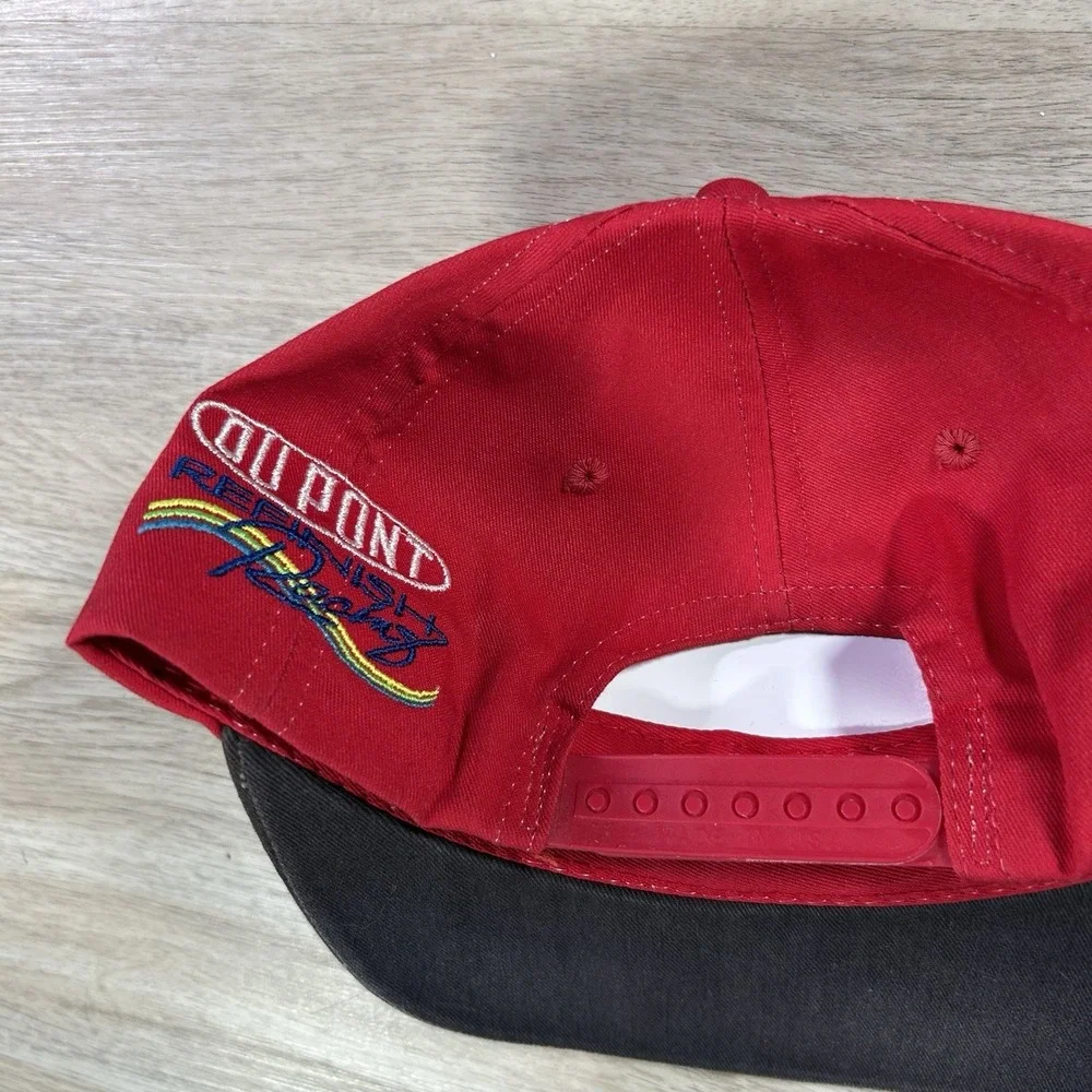 VTG 1995 Jeff Gordon Snapback Hat NASCAR Winston Cup Red Black Cap Made in USA